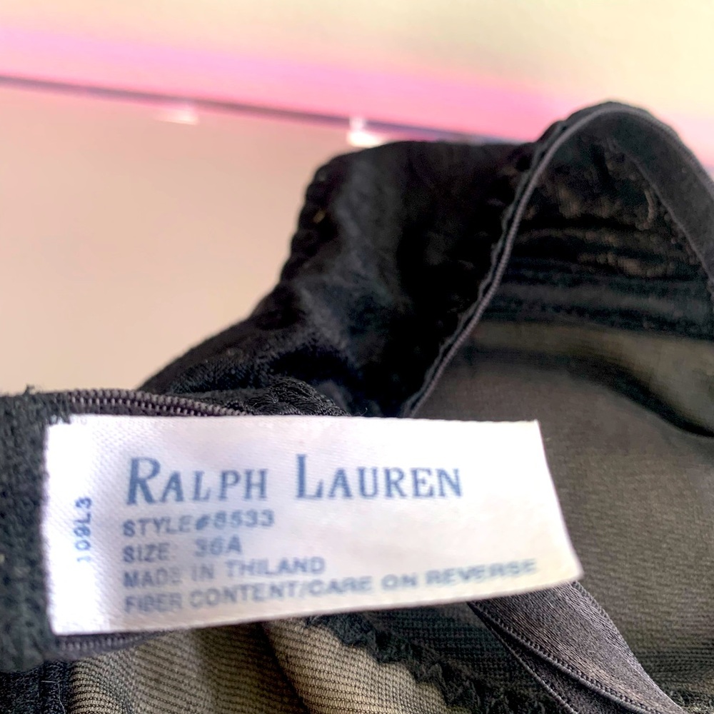 Ralph Lauren Black Underwire Bra - Picture 4 of 6
